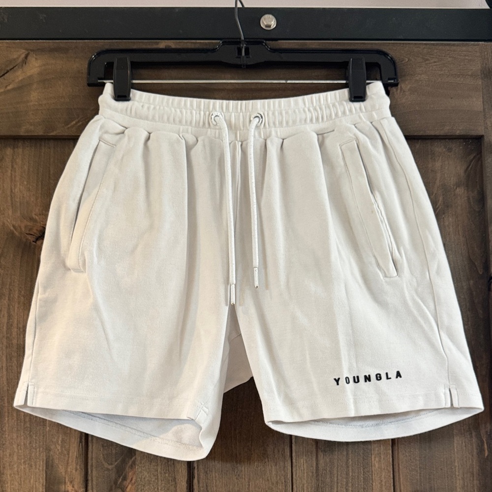 YoungLA The Perfect Shorts - white - size small